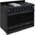 Thor Kitchen Gordon Ramsay Collection RSG48EBBLU - 48 Inch Professional Gas Range