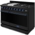 Thor Kitchen Gordon Ramsay Collection RSG48EBBLU - 48 Inch Professional Gas Range