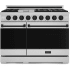Thor Kitchen Gordon Ramsay Collection RSG48EBLK - 48 Inch Professional Gas Range in Front View