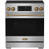 Thor Kitchen Gordon Ramsay Collection Professional RSI30BRZ - 30 Inch Professional Induction Range with Tilt Panel Touch Control
