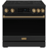 Thor Kitchen Gordon Ramsay Collection Professional RSI36BBRZ - 36 Inch Professional Induction Range with Tilt Panel Touch Control in Black and Bronze
