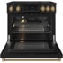 Thor Kitchen Gordon Ramsay Collection Professional RSI36BBRZ - 36 Inch Professional Induction Range with Tilt Panel Touch Control in Black and Bronze