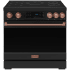 Thor Kitchen Gordon Ramsay Collection Professional RSI36BRSG - 36 Inch Professional Induction Range with Tilt Panel Touch Control in Black and Rose Gold