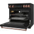 Thor Kitchen Gordon Ramsay Collection Professional RSI36BRSG - 36 Inch Professional Induction Range with Tilt Panel Touch Control in Black and Rose Gold