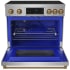 Thor Kitchen Gordon Ramsay Collection Professional RSI36BRZ - 36 Inch Professional Induction Range with Tilt Panel Touch Control