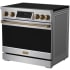 Thor Kitchen Gordon Ramsay Collection Professional RSI36BRZ - 36 Inch Professional Induction Range with Tilt Panel Touch Control