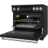 Thor Kitchen Gordon Ramsay Collection Professional RSI36BSS - 36 Inch Professional Induction Range with Tilt Panel Touch Control in Black and Stainless Steel