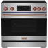 Thor Kitchen Gordon Ramsay Collection Professional RSI36RSG - 36 Inch Professional Induction Range with Tilt Panel Touch Control