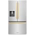 ZLINE Autograph Edition RSMZW36FG - 36 Inch Freestanding French Door Refrigerator with Polished Gold Modern Handles