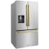 ZLINE Autograph Edition RSMZW36FG - 36 Inch Freestanding French Door Refrigerator in Fingerprint-Resistant Stainless Steel
