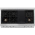 ZLINE RTBRGR48 - 48 Inch Gas Rangetop 7 Sealed Italian Brass Burners
