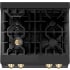 ZLINE Autograph Edition RTBZ30G - 30 Inch Gas Rangetop 4 Sealed Italian Brass Burners