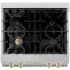 ZLINE Autograph Edition RTSZ30G - 30 Inch Gas Rangetop 4 Sealed Italian Brass Burners