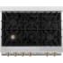 ZLINE Autograph Edition RTSZ36CB - 36 Inch Gas Rangetop 6 Sealed Brass Burners