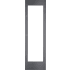 Gaggenau Vario Cooling Expressive Series RVA421622R - Dark Brushed Stainless Steel Door Panel Frame with Handle - Right Hinge