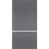 Gaggenau RVA421920 - Dark Stainless Steel Door Panel with Handle for RVB 497