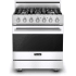 Viking 3 Series RVDR33025BWHLP - 30 Inch Self-Cleaning Dual Fuel Range