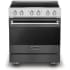 Viking 3 Series RVIR3304BDG - 30 Inch Freestanding Induction Range in Front View