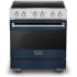 Viking 3 Series RVIR3304BSB - 30 Inch Freestanding Induction Range in Front View