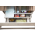 Viking 3 Series RVRF336SS - Self-closing freezer drawer with tri-level slide-out baskets and separate ice drawer.