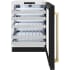ZLINE Autograph Edition RWDOZBLM24CB - Touchstone 24 Inch Built-In Wine Cooler 6 Stainless Steel Wine Racks