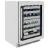 ZLINE Autograph Edition RWDOZGS24MB - Touchstone 24 Inch Built-In Wine Cooler Stainless Steel Exterior