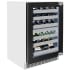 ZLINE RWDPO24 - Touchstone 24 Inch Built-In Wine Cooler Integrated Stainless Steel &amp; Panel-Ready Doors