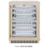 ZLINE Autograph Edition RWDPOZ24CB - Touchstone 24 Inch Built-In Wine Cooler Integrated Stainless Steel &amp; Panel-Ready Doors (Panels Not Included)