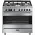 Smeg S9GMXU9 - 36 Inch Pro-Style Dual Fuel Freestanding Range
