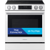 Samsung BESPOKE NSE80H63SW - 30 Inch Slide-In Electric Smart Range