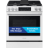 Samsung BESPOKE NSG90H60SW - 30 Inch Slide-In Gas Smart Range