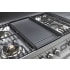 Steel Cucine SAPT - Frytop Plate in Cast Iron (Compatible Only with Models Equipped with 2 Ceramic Zones)