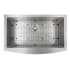 ZLINE SAS33 - Vail Farmhouse Apron Mount Single Bowl Kitchen Sink with Bottom Grid
