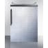Summit SBC635MNKDPL - Diamond Plate Beer Dispenser with Towel Bar Handle