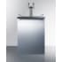 Summit SBC635MSSHHTWIN - Horizontal Handle Beer Dispenser with Stainless Steel Door