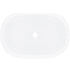 Rohl Barcelona UBBAR53IO - 13 Inch Oval Undermount Bathroom Sink with Drain Hole Center