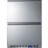 Summit SPR627OS2D - 24" Outdoor Refrigerator Drawers for Built-in or Freestanding Installation