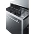 Summit FF642D - The deluxe interior includes a basket and dividers for versatile storage.