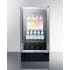 Summit SCR1841BCSS - 18" Undercounter Beverage Cooler - Stocked