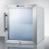 Summit SCR215LCSS - This unit has a sealed metal back for improved sanitation. The digital thermostat is located externally for easy temperature management, with a read-out viewable in Celsius or Fahrenheit.