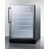 Summit Commercial Series SCR600BGLCSSADA - 24 Inch Built-In Beverage Center Double-Pane Tempered Glass Door