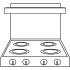 BlueStar SDHS30DF - 24" High Shelf for 30" Dual Fuel Series