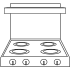 BlueStar SDHS48DF - 24" High Shelf for 48" Dual Fuel Series