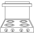 BlueStar SDHS60DF - 24" High Shelf for 48" Dual Fuel Series