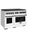 ZLINE Autograph Edition SDRZWM48MB - 48 Inch Pro-Style Double Oven Dual Fuel Range Matte Black Accents
