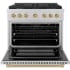 ZLINE SGRZ36CB - 36 Inch Freestanding Paramount Gas Range