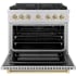 ZLINE Autograph Edition SGRZ36G - 36 Inch Freestanding Paramount Gas Range