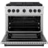 ZLINE SGRZ36MB - 36 Inch Freestanding Paramount Gas Range
