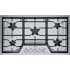 Thermador Masterpiece Series SGS365TS - 36 Inch Gas Cooktop with 5 Sealed Burners in Front View