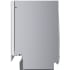 Bosch 800 Series SGV78C53UC - 24 Inch Fully Integrated Built-In Panel Ready Smart Dishwasher with 15 Place Setting Capacity in Side View